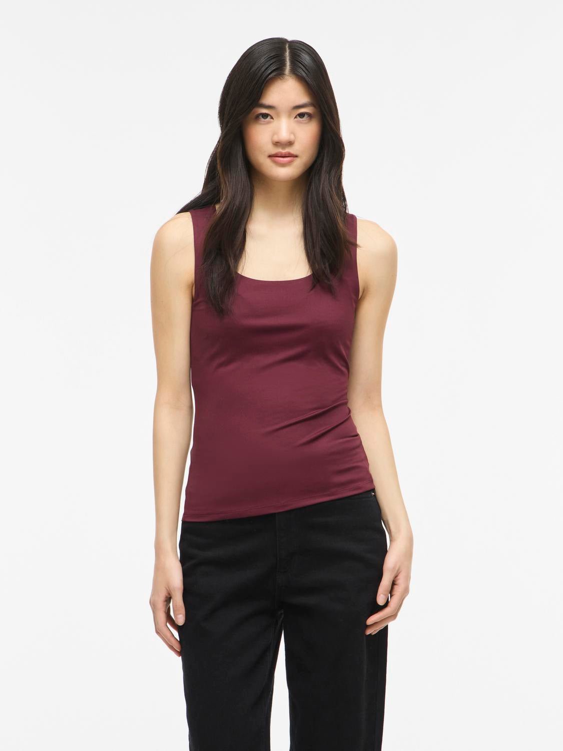 VIKENZA Tank Top - Port Royale - VERO MODA & VILA Bergvik